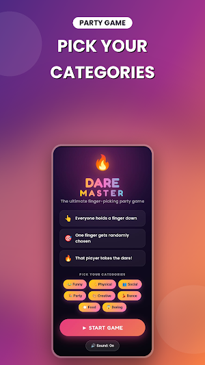 Dare Generator - Truth or Dare Screenshot 0