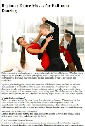 Ballroom Dancing Tutorial Screenshot 0