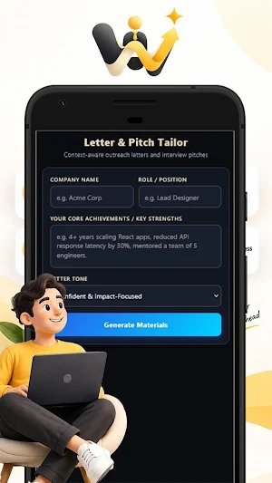Wonderin: Ai Job Seeker Helper Screenshot 3