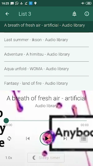Audio library offline song Screenshot 3