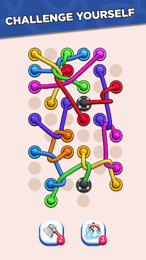 Twisted Ropes: Untangle 3D Screenshot 1