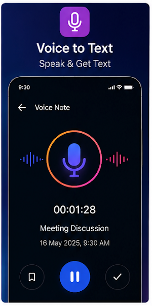 Notiz – Text & Voice Notes Screenshot 1