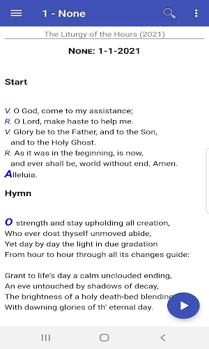 Liturgy of the Hours (2021) Screenshot 1