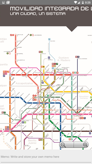 MEXICO METRO BUS TROLE RTP TREN MAP Screenshot 1
