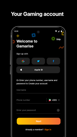 Gamarise Screenshot 1