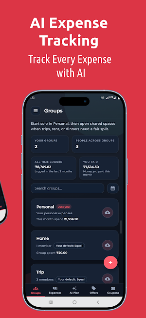 PayYaar: AI Expense Tracker Screenshot 1