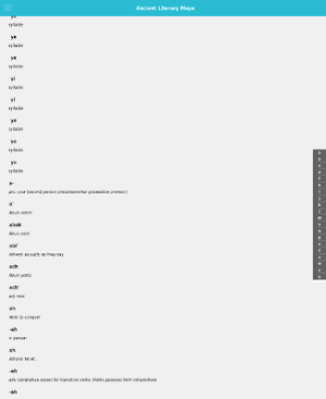 Ancient Literary Maya Screenshot 0