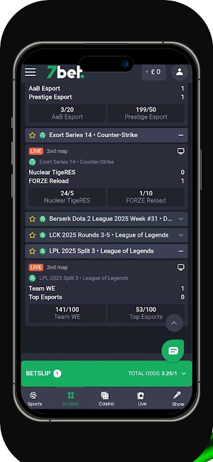 7bet Screenshot 0