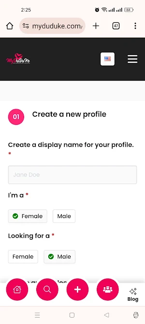 MyDuDuKe Dating Screenshot 1