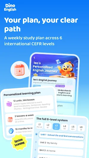 Dino English Screenshot 2