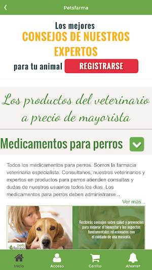 Petsfarma farmacia veterinaria Screenshot 1