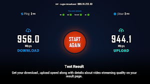 Internet Speed Test Screenshot 2