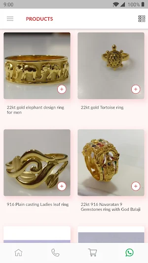 M.V Jewellers - Handmade & Casting Gold Jewelry Screenshot 2
