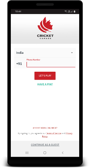 Cricket Canada Match Centre Screenshot 0