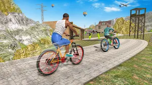 Offroad Bicycle Game Bike Game Screenshot 2