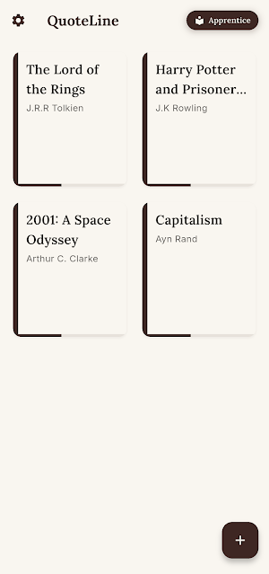 QuoteLine App Screenshot 1