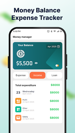 Cash Tracker - Personal Budget Screenshot 0