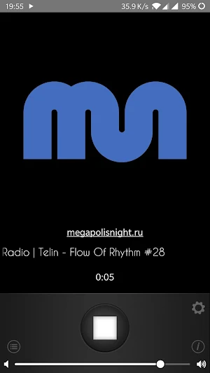 Megapolis Night Radio Screenshot 0