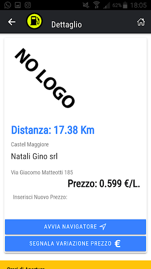 Cerca Distributori GPL Screenshot 2