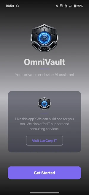OmniVault: Private Offline AI Screenshot 0