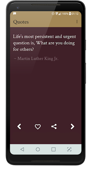 Martin Luther King Quotes - Inspirational Quotes Screenshot 0