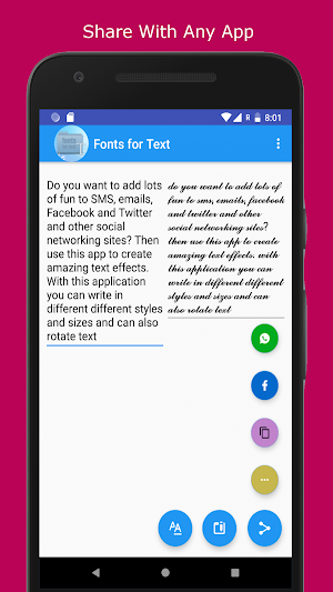 Fonts Screenshot 2