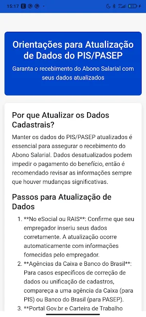 Consulta PIS PASEP 2025 .Guia Screenshot 1