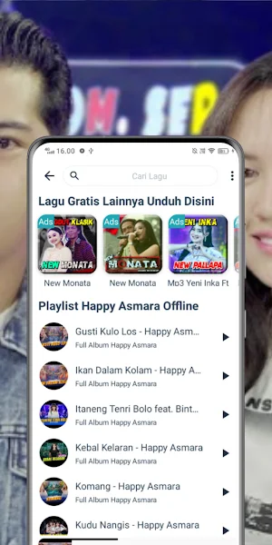 Lagu Happy Asmara 2023 Offline Screenshot 3