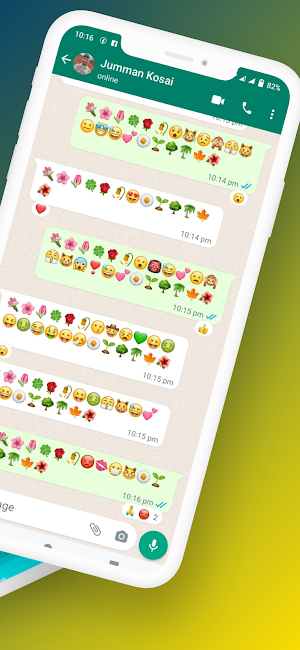 Hidden Message : Text to Emoji Screenshot 1