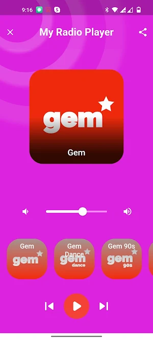 My Radio Player Screenshot 0
