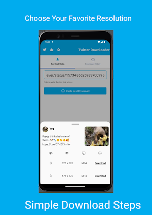 Twitter Downloader HD Screenshot 1