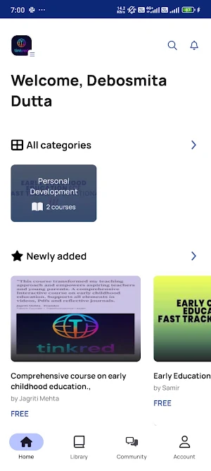Tinkred Screenshot 1