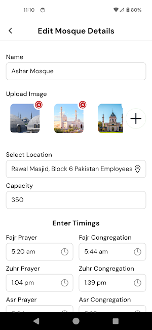 Masjid Locator Screenshot 2