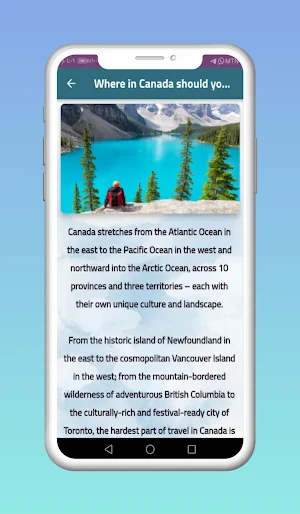 Canada Travel Guide Screenshot 3