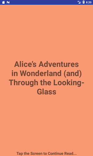 Alice's Adventures in Wonderland eBook 1 & 2 Screenshot 0