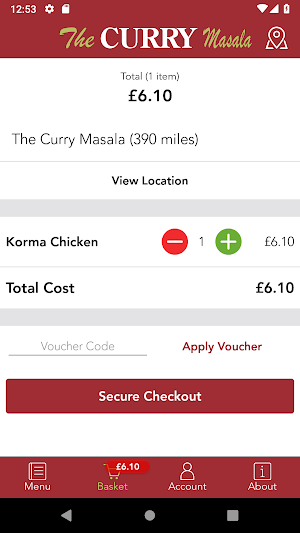 The Curry Masala Screenshot 3