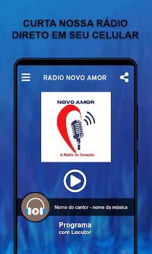 Rádio Novo Amor Screenshot 1