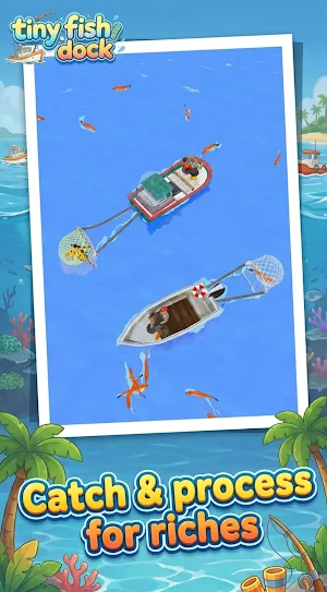 Tiny Fish Dock Screenshot 1