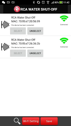 RCA Water Shut-Off Screenshot 1