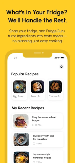 Fridge Guru: Instant Recipes Screenshot 0