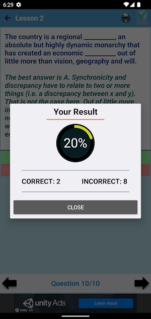 GRE Practice Test Screenshot 3