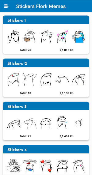 Stickers Flork Memes WASticker Screenshot 0