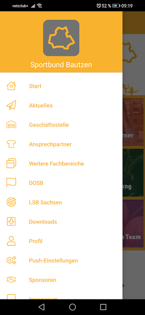 Sportbund Bautzen Screenshot 2