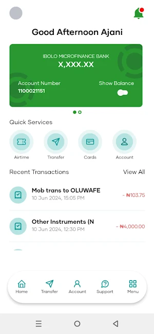 IBOLO MOBILE APP Screenshot 2
