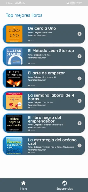 Resumen de libros con GPT chat Screenshot 0
