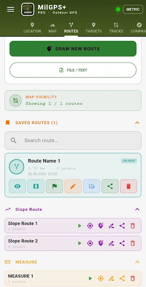 MilGPS+ Screenshot 2