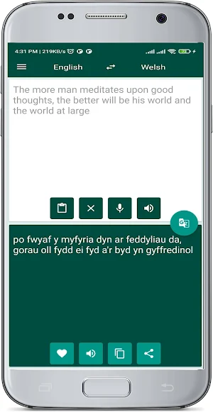 English Welsh Translate Screenshot 1