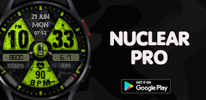 WIN Nuclear PRO Watch face Screenshot 1