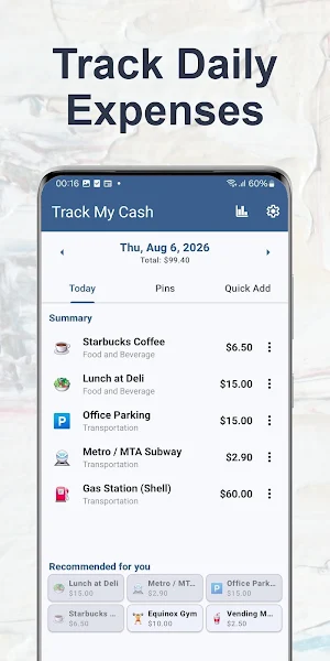 Track My Cash Screenshot 0