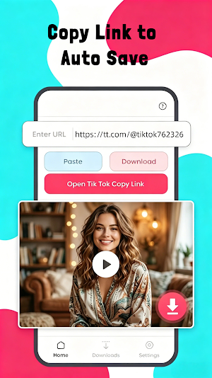 TikSaver: Video Downloader HD Screenshot 1